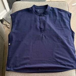 Figs Women's Navy Tank Top